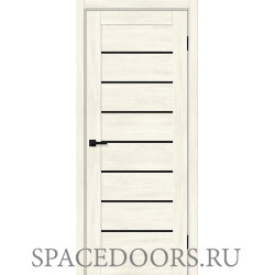 Межкомнатная дверь Браво-22 Nordic Oak / Black Shine
