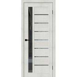 Межкомнатная дверь Браво-27 Bianco Melinga / Mirox Grey