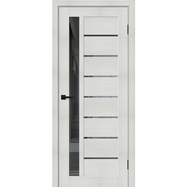 Межкомнатная дверь Браво-27 Bianco Melinga / Mirox Grey