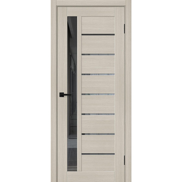 Межкомнатная дверь Браво-27 Cream Melinga / Mirox Grey