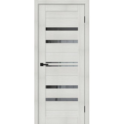 Межкомнатная дверь Браво-30 Bianco Melinga / Mirox Grey