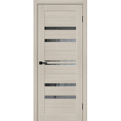 Межкомнатная дверь Браво-30 Cream Melinga / Mirox Grey