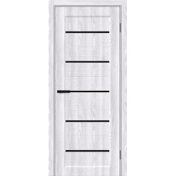 Межкомнатная дверь Мода-22 Black Shine Riviera Ice