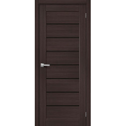 Межкомнатная дверь Браво-22 Wenge Melinga / Black Star