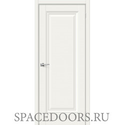 Межкомнатная дверь Прима-0 White Mix