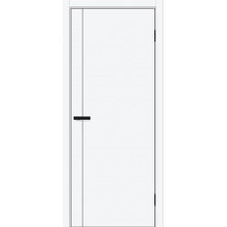 Межкомнатная дверь Браво-0.10.П White Silk