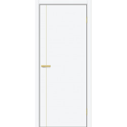 Межкомнатная дверь Браво-0.10.П (SG:P3) White Silk