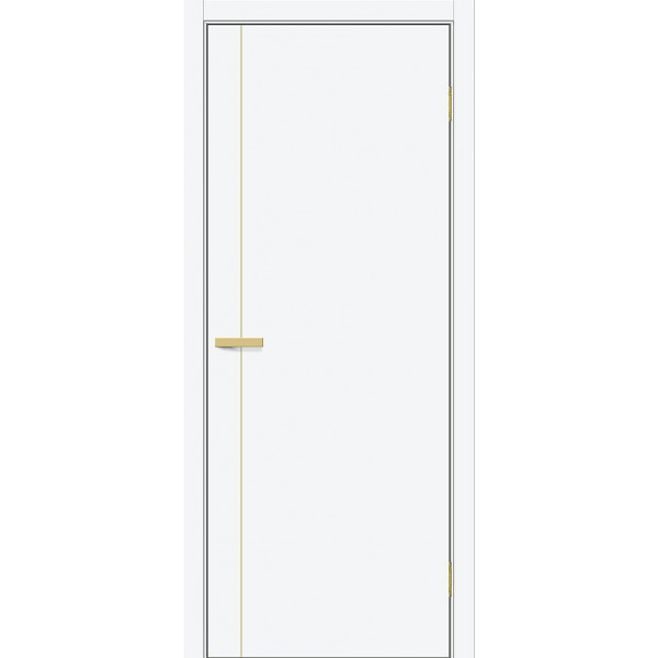 Межкомнатная дверь Браво-0.10.П (SG:P3) White Silk