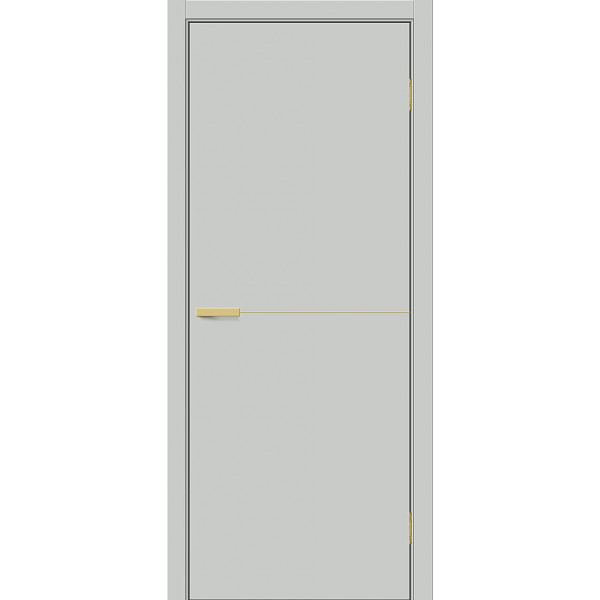 Межкомнатная дверь Браво-0.21.П (SG:P3) Grey Silk