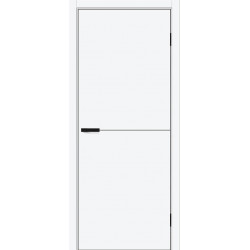 Межкомнатная дверь Браво-0.21.П White Silk