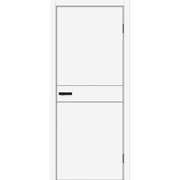 Межкомнатная дверь Браво-0.24.П White Silk
