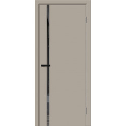 Межкомнатная дверь Браво-0.40.П Clay Silk / Mirox Grey