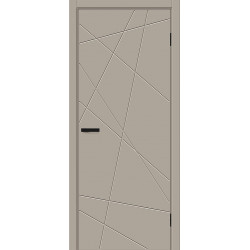 Межкомнатная дверь Граффити-5.Д.П Clay Silk