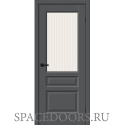 Межкомнатная дверь Неоклассик-35 Stormy Silk / Magic Moru