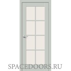 Межкомнатная дверь Прима-11.1 Grey Silk / Magic Fog