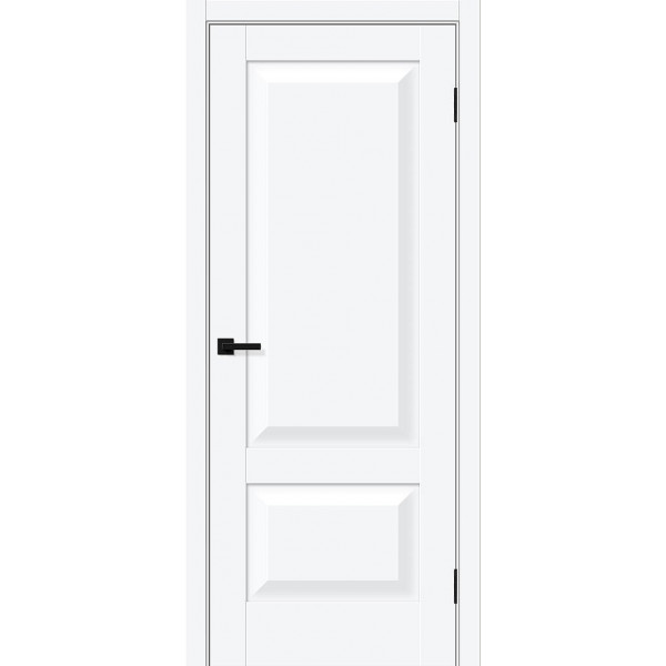 Межкомнатная дверь Прима-22 White Silk