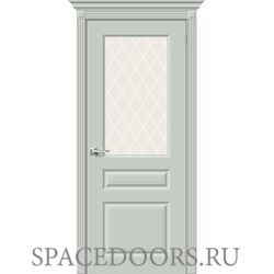 Межкомнатная дверь Скинни-15.1 Grace / White Сrystal