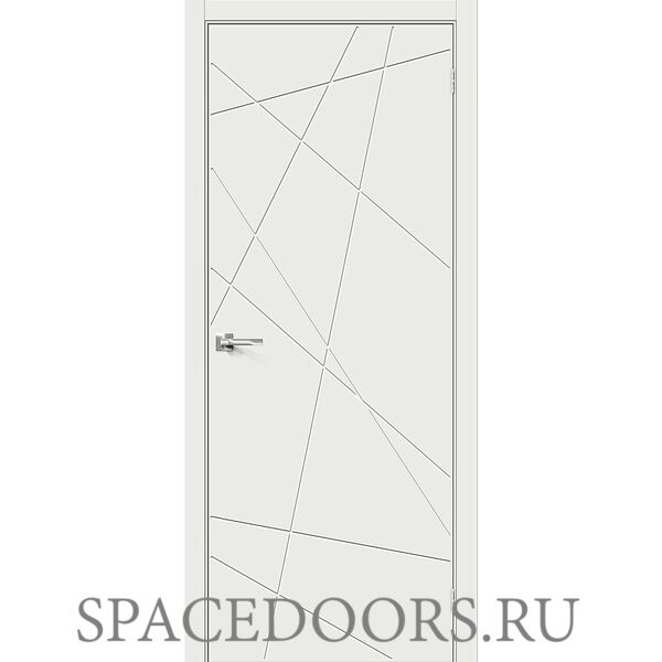 Межкомнатная дверь Граффити-5.Д Super White