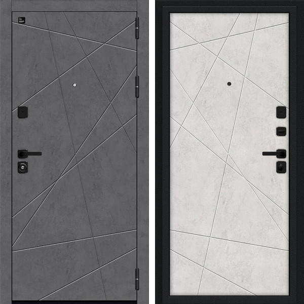 Входная дверь Bravo Граффити-5/SBlack Slate Art/Look Art