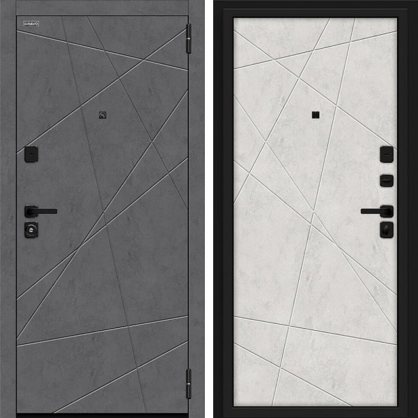 Входная дверь Bravo Граффити-5 Slate Art/Look Art