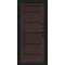Входная дверь Bravo Борн/SBlack Букле черное/Wenge Melinga