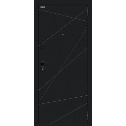 Входная дверь Bravo Граффити-5/SBlack Букле черное/Slate Art