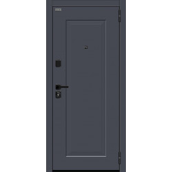 Входная дверь Bravo Айкон/SBlack Graphite Shell/White Silk