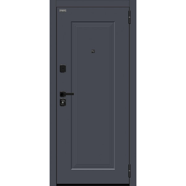 Входная дверь Bravo Айкон/SBlack Graphite Shell/White Silk