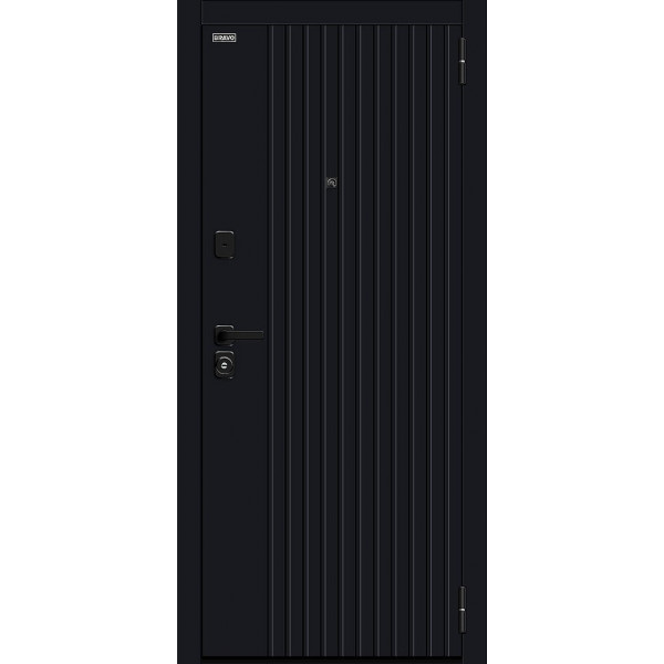 Входная дверь Bravo Граффити-32/SBlack Black Shell/White Pro