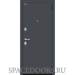 Входная дверь Bravo Прайд Kale Graphite Pro/Nordic Oak