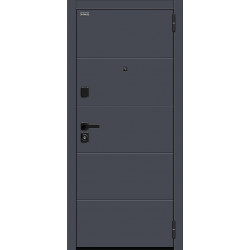 Входная дверь Bravo Прайм/SBlack Graphite Shell/Nordic Oak