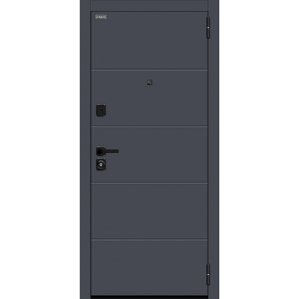 Входная дверь Bravo Прайм/SBlack Graphite Shell/Nordic Oak