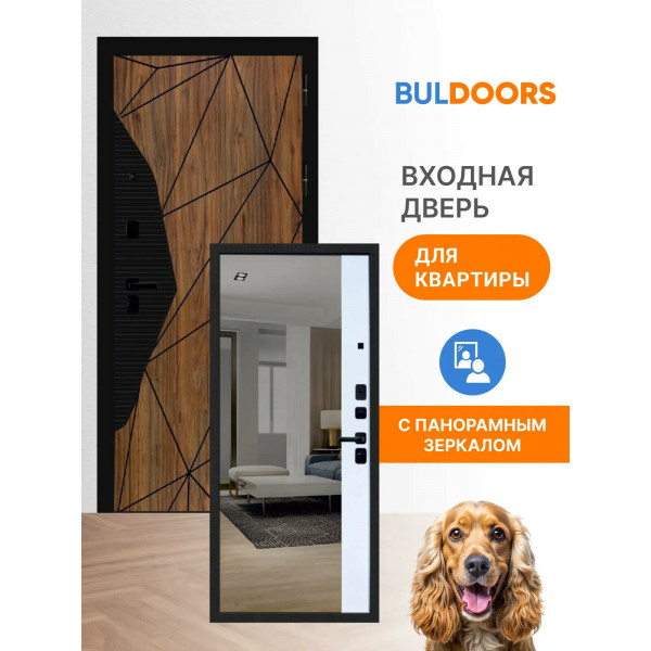 Входная дверь Бульдорс 90 PP WOOD