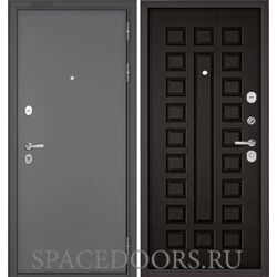 Входная дверь Бульдорс Mass-90 Букле антрацит R-4/Венге 9S-110
