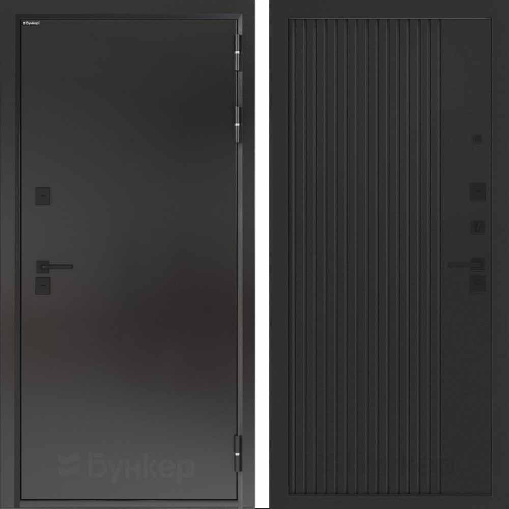 Входная дверь Бункер BN-10 Тепло плюс ХОМС Черный кварц Входная дверь Бункер BN-10 Тепло плюс ХОМС Черный кварц