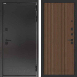 Входная дверь Бункер BN-10 Тепло плюс ХОМС Дуб кантри темный