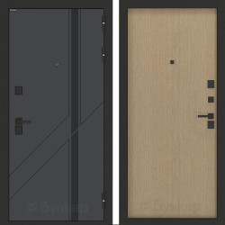 Входная дверь Бункер BN-12 ДВП Венге светлый