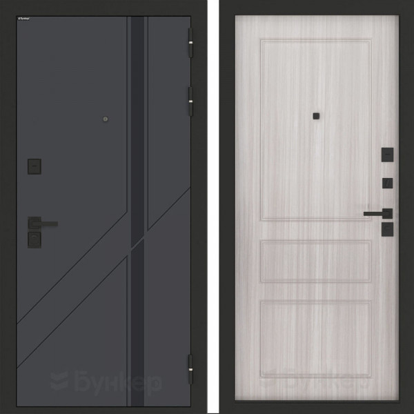 Входная дверь Бункер BN-12 ФЛ-116 Сандал белый
