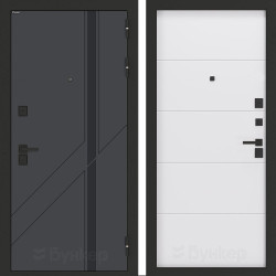 Входная дверь Бункер BN-12 ФЛ-649 Белый софт Входная дверь Бункер BN-12 ФЛ-649 Белый софт
