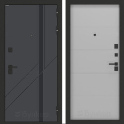 Входная дверь Бункер BN-12 ФЛ-649 Лайт грей софт Входная дверь Бункер BN-12 ФЛ-649 Лайт грей софт