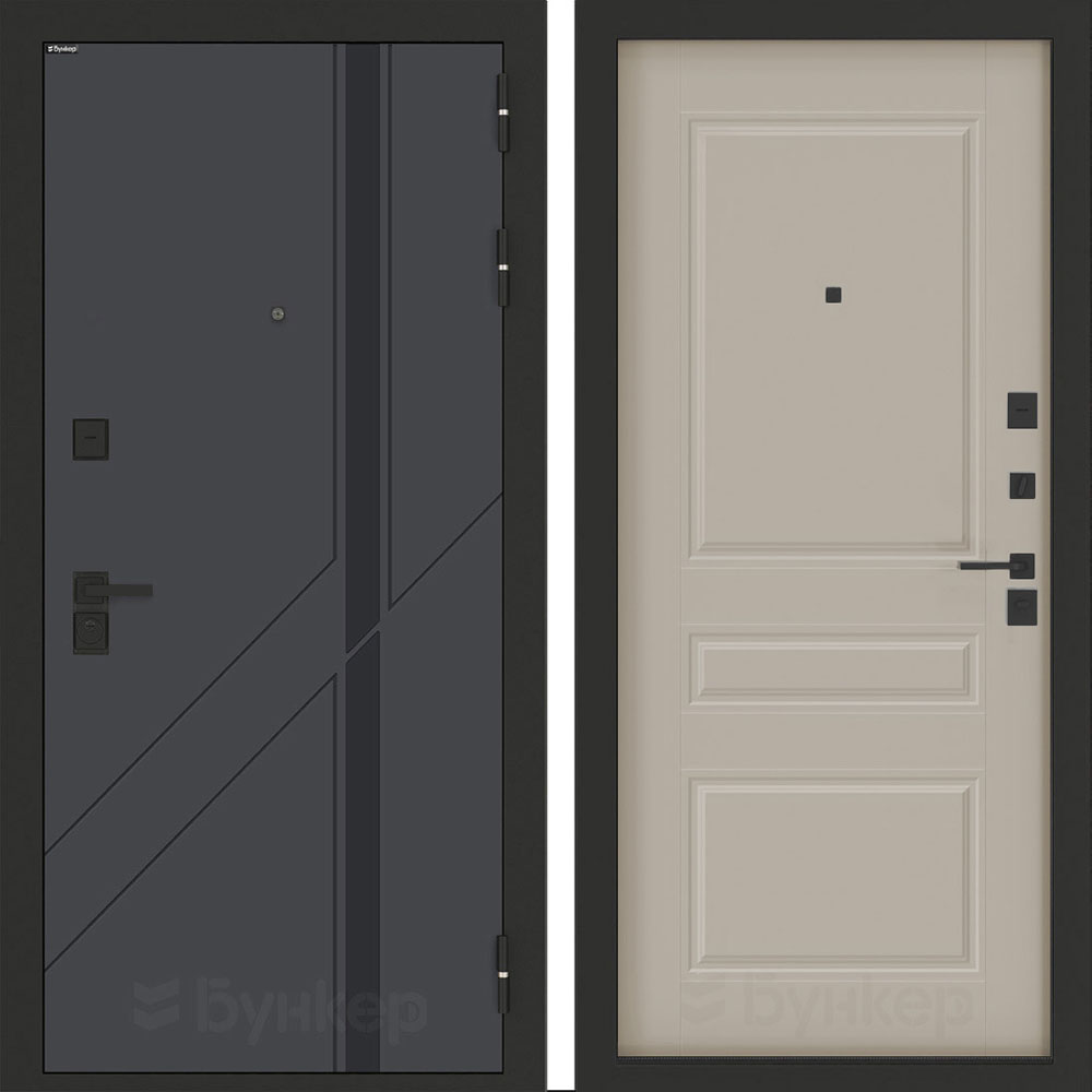 Входная дверь Бункер BN-12 ФЛ-711 Капучино Входная дверь Бункер BN-12 ФЛ-711 Капучино