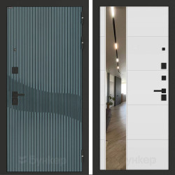 Входная дверь Бункер BN-13 ФЛЗ-649 Белый софт Входная дверь Бункер BN-13 ФЛЗ-649 Белый софт