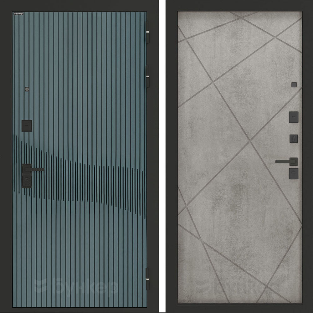 Входная дверь Бункер BN-13 ФЛ-291 Бетон серый (светлый) Входная дверь Бункер BN-13 ФЛ-291 Бетон серый (светлый)