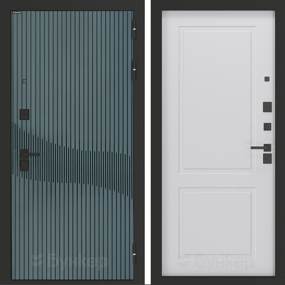 Входная дверь Бункер BN-13 ФЛ-609 Белый софт Входная дверь Бункер BN-13 ФЛ-609 Белый софт