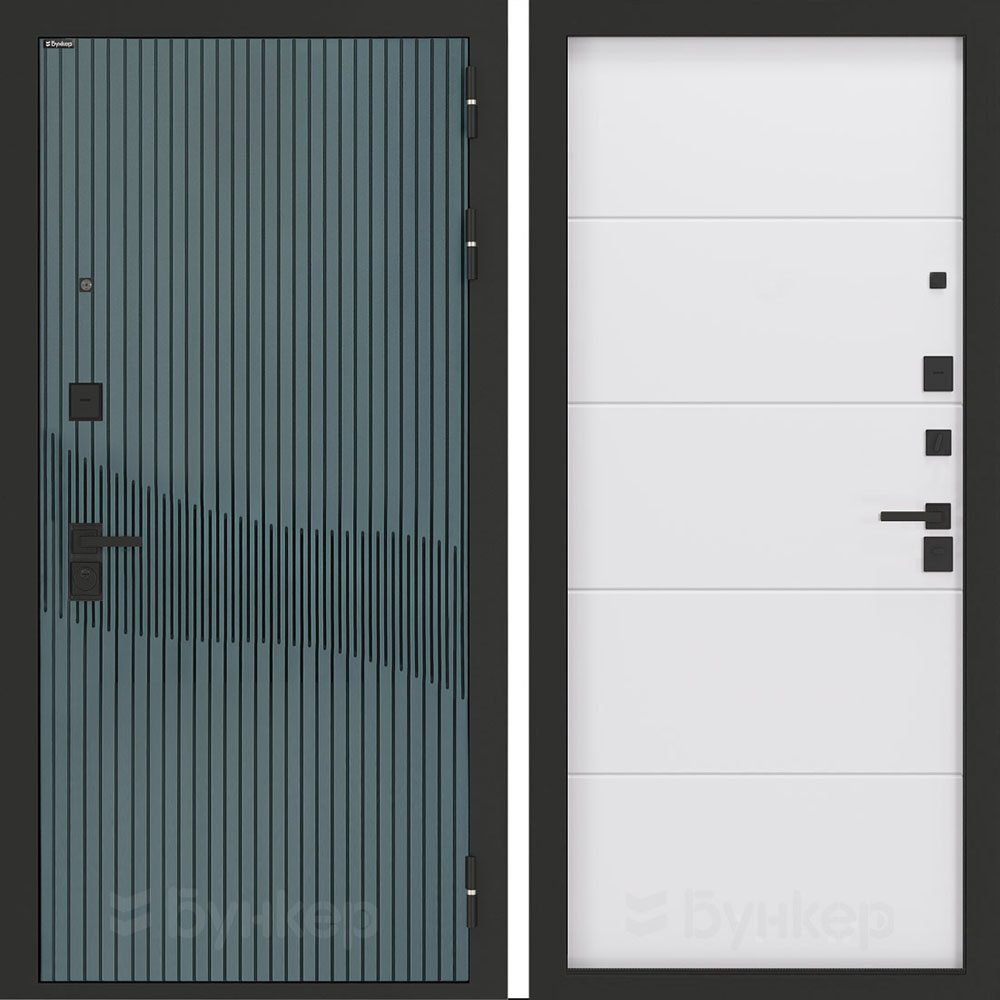 Входная дверь Бункер BN-13 ФЛ-649 Белый софт Входная дверь Бункер BN-13 ФЛ-649 Белый софт