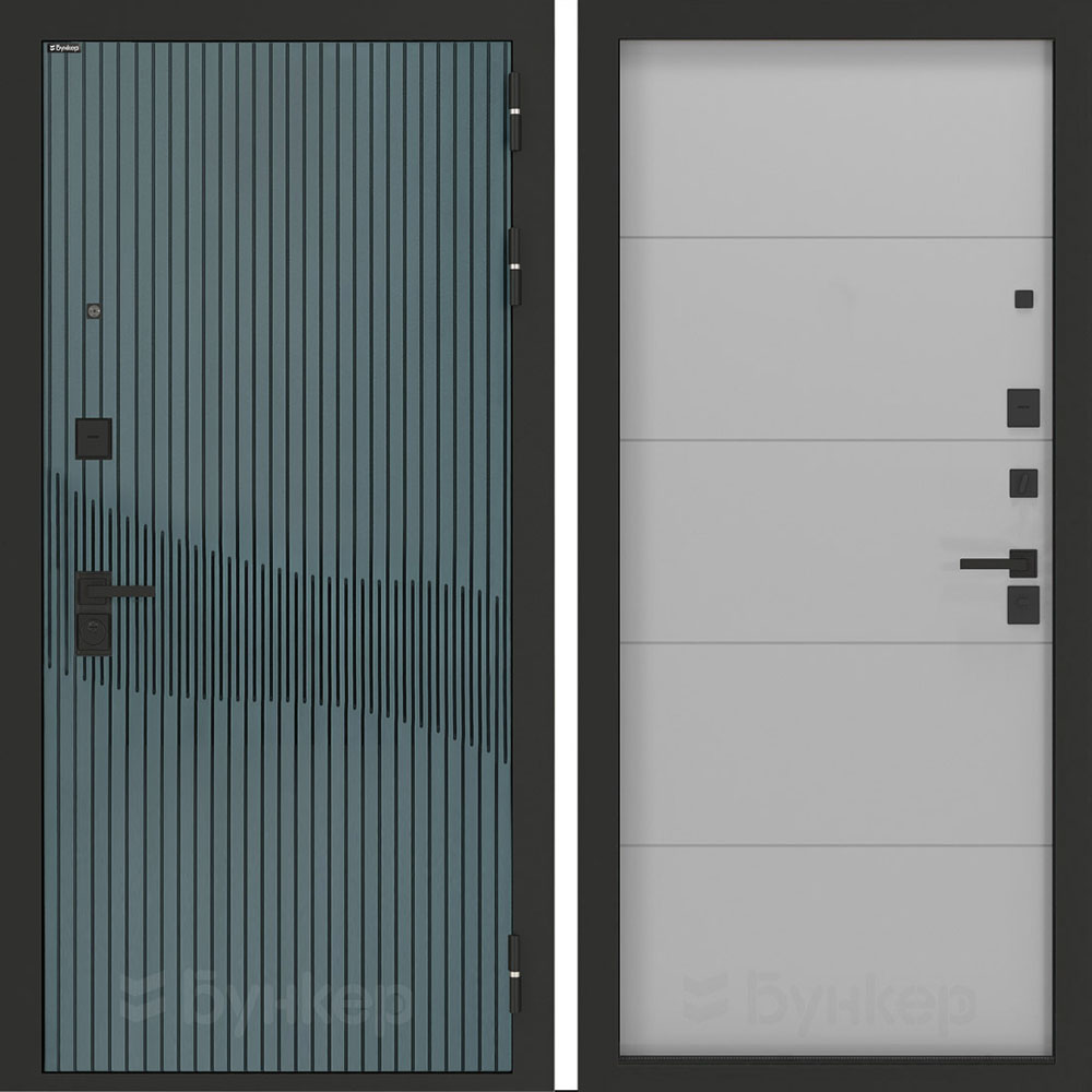Входная дверь Бункер BN-13 ФЛ-649 Лайт грей софт Входная дверь Бункер BN-13 ФЛ-649 Лайт грей софт