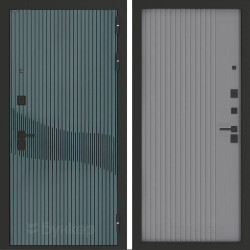 Входная дверь Бункер BN-13 ХОМС Серый софт рельеф