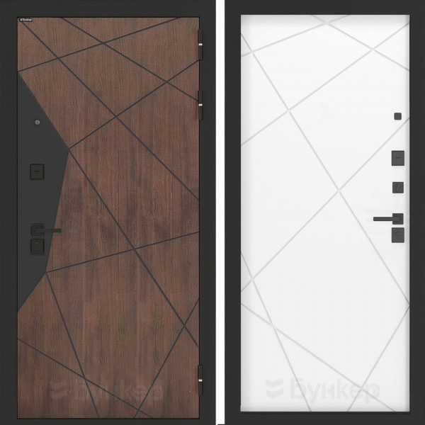 Входная дверь Бункер BN-14 ФЛ-291 Белый софт