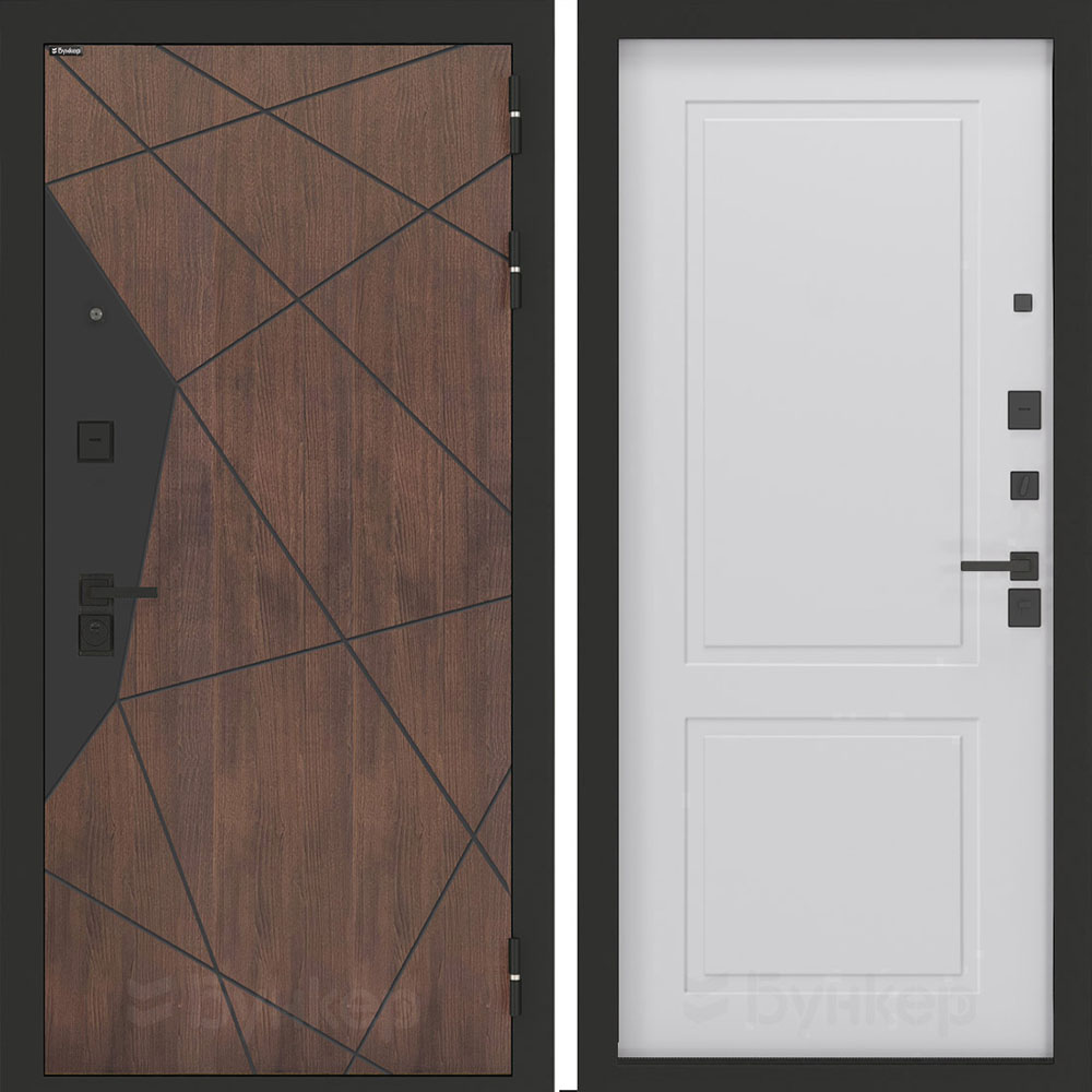 Входная дверь Бункер BN-14 ФЛ-609 Белый софт Входная дверь Бункер BN-14 ФЛ-609 Белый софт