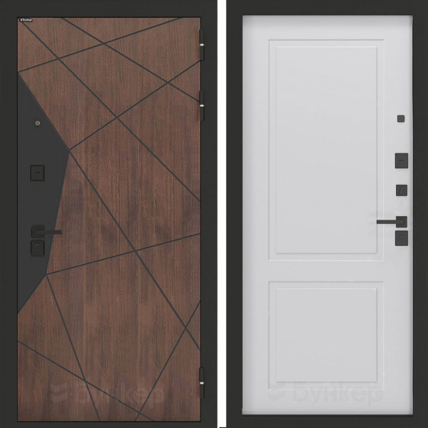 Входная дверь Бункер BN-14 ФЛ-609 Белый софт